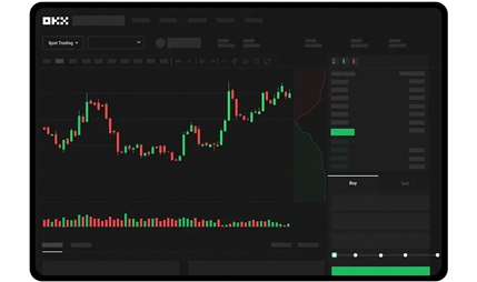 OK官网APP与Web3钱包界面展示